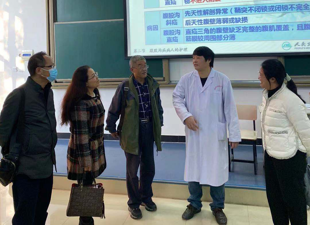 怒江民族中等专业学校到校开展课堂教学观摩活动