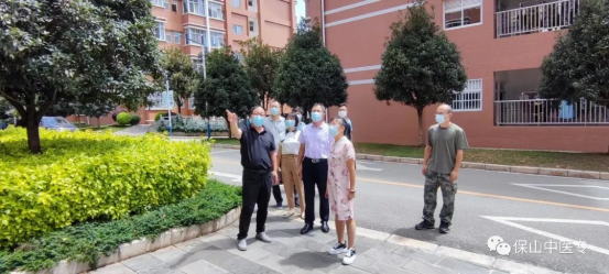 学校领导带队检查2022年秋季学期迎新准备工作